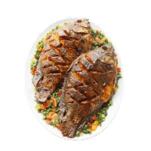 Cameroonian grilled fish