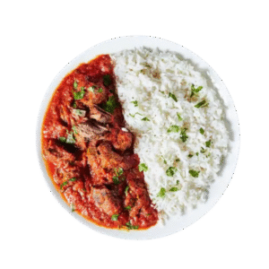 White Rice & Sauce