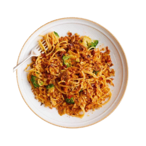 Spaghetti with Mackerel
