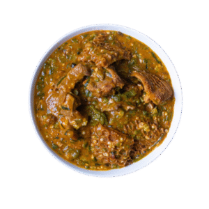 Ogbono Soup with Okro