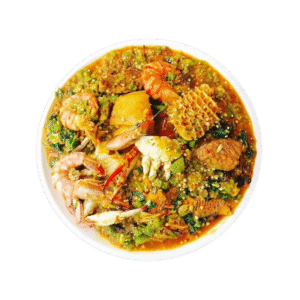 Okro & Seafood Soup